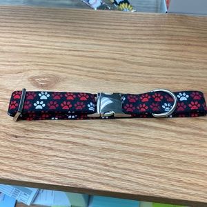 🐾Handmade Paw Print Dog Collar🐾